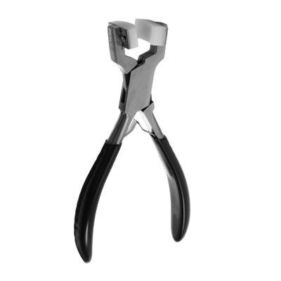 Homoyoyo Stainless Steel Nylon Jaw Flat Nose Pliers for Jewelry Making and Eyeglasses Adjustment Versatile Tool for Wire Bending and Shaping Gold Silver Ergonomic Design for Ease of Use