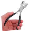 Homoyoyo Stainless Steel Nylon Jaw Flat Nose Pliers for Jewelry Making and Eyeglasses Adjustment Versatile Tool for Wire Bending and Shaping Gold Silver Ergonomic Design for Ease of Use view 4