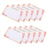 DIYEAH 50pcs Double-sided Recipe Cards Sided Recipe Cards for Kitchen Office Travel Blank Paper view 1