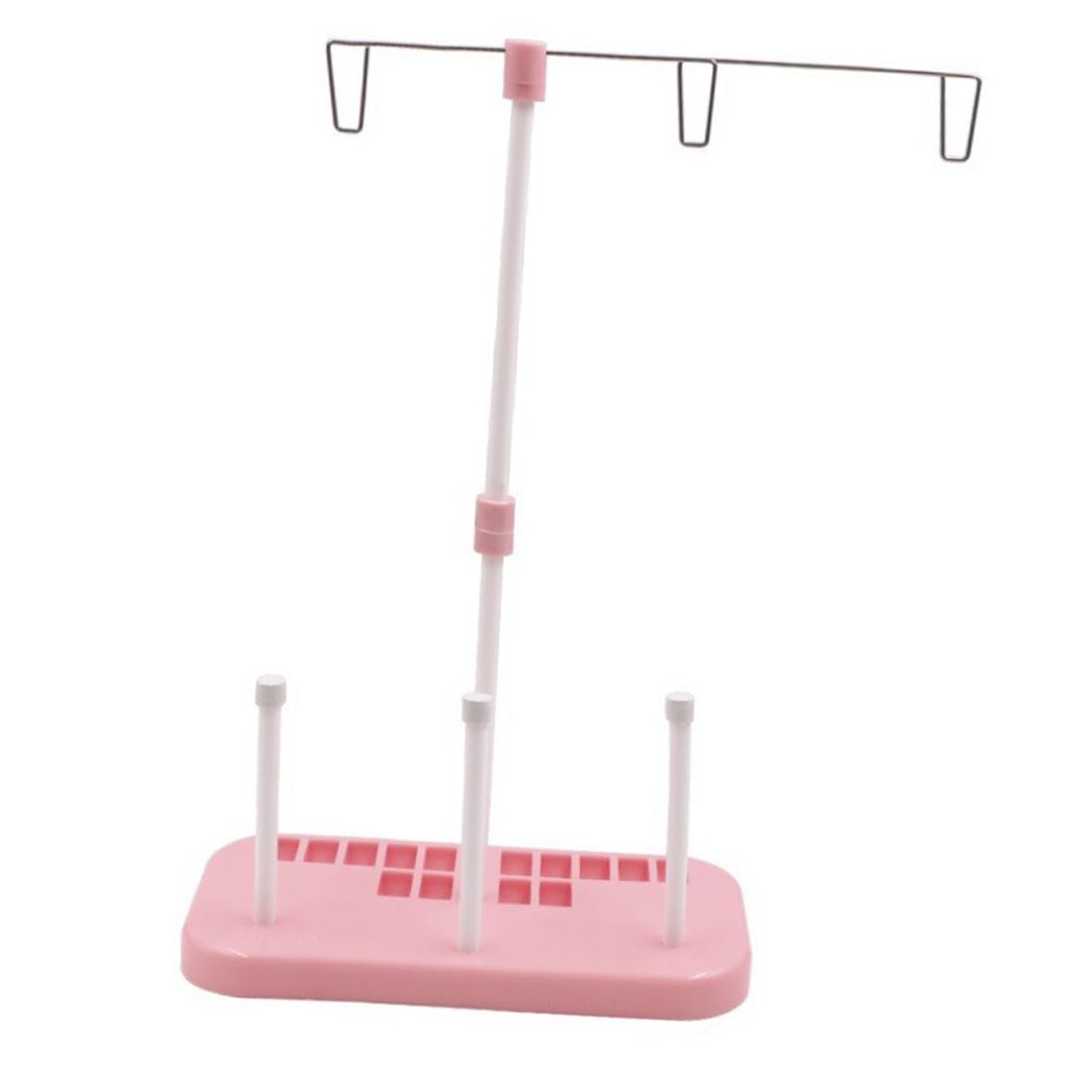 LIFKOME Universal Sewing Machine Thread Stand Adjustable Height 3 Cone Holder for Quilting and Embroidery for Home Sewing Enthusiasts