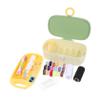 COHEALI 1set Portable Sewing Box Multi-Function Craft Storage Organizer for Thread Needles and Items Lightweight Chic Design for Handicrafts and Clothing Projects view 1