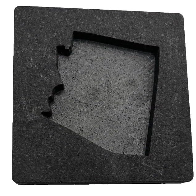 Graphite Ingot Mold for Casting 7.5 oz Gold Arizona