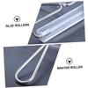 KALLORY 2pcs Practical Ink Rollers for Printmaking and Painting Smooth for Even Glue and Ink Application for Projects and Artistry view 4