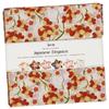 Soimoi 40Pcs 10" x 10" DIY Cotton Fabric Squares, 10" Layer Cake Squares Patchwork, Pre-Cut Quilt Charm Pack, DIY Sewing Quarters Bundle, Quilting Fabric Bundles- Japanese Elegance view 2