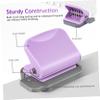 OSALADI Loose-Leaf Hole Punch Paper Puncher for Spiral Binders Binder Punch Handheld Efficient view 3