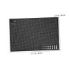 NUOBESTY 2pcs Gridded Cutting Mats for Sewing Craft Boards Rotary Cutting Mat for Quilting Scrapbooking and Projects view 2