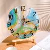 COPLKY Clock Mold Clock Resin Molds Large Number Clock Silicone Mold Epoxy Clock Mold for Resin Casting Wall Clack-Art Decoration view 4