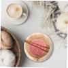 Angoily Knitting Yarn Bowl Wooden Yarn Organizer Smooth Holes for Crocheting Knitting view 3