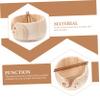 Angoily Knitting Yarn Bowl Wooden Yarn Organizer Smooth Holes for Crocheting Knitting view 4