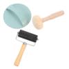 KALLORY 1set Roller and Mushroom Roller Printmaking Tools for Ergonomic Design and Lightweight for Artists and Beginners view 1