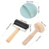 KALLORY 1set Roller and Mushroom Roller Printmaking Tools for Ergonomic Design and Lightweight for Artists and Beginners view 2