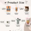 KitBeads 10Pcs 5 Styles Coffee Silicone Beads 3D Hot Drink Cafe Coffee Kettle Cup Focal Beads for Pens Keychains Bracelets Earrings Jewelry Making view 2