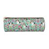 DRTGEDS Sweet Basset Hound Florals Lightweight Pencil Case,Zippered Pen Pouch,Stationery Bag Zipper Pouches Pens Holder Organizer view 2