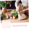 BATHVEVE 50pcs Flower Picks for Card Holder Bouquet Decoration Floral Card Clips for Weddings Birthdays and Lightweight Floral Sticks for Easy Use view 2
