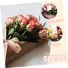BATHVEVE 50pcs Flower Picks for Card Holder Bouquet Decoration Floral Card Clips for Weddings Birthdays and Lightweight Floral Sticks for Easy Use view 3