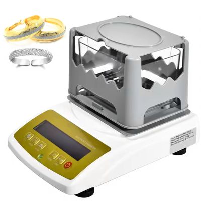 HNBYLMM Gold Purity Testing Machine Digital Gold Purity Tester Meter Gold Purity Test Analyzer Machine with Max Weight 300g/600g/1200g, Weighing Precision 0.01g, Resolution 0.001g/cm3,300K