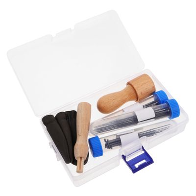 jojofuny 1set Needle Felting Tool with Felting Needles and Supplies for Embroidery Crafts Beginner-Friendly Tools Includes Essential Accessories