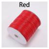 BNDDZBN 10m/lot Waxed Cotton Cord Waxed Thread Cord String Strap Necklace Rope Bead for DIY Bracelet for Jewelry Making Findings(Dark Red,1.5mm (10Meters)) view 4