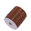 BNDDZBN 10m/lot Waxed Cotton Cord Waxed Thread Cord String Strap Necklace Rope Bead for DIY Bracelet for Jewelry Making Findings(Brown,1.0mm (10Meters)) view 1