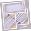 Baluue 3pcs Containers Lids Jewelry Holder Organizing Box Earring Holder Organizer Jewelry Travel Organizer view 2