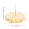 Alipis 6pcs Music Stand Wooden Doll Stand for Crochet Dolls Pin Display Holder view 2