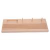 DIYEAH Wooden Quilting Ruler Rack Beech Holder Thread Spool Organizer for DIY Projects view 1