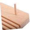 DIYEAH Wooden Quilting Ruler Rack Beech Holder Thread Spool Organizer for DIY Projects view 3
