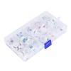 Doll Eyes, Half Round Eyes Doll Eyes for Crochet Half Round Plastic Eyes Colorful 120PCS Doll Eyeballs Craft Materials Halloween Accessories view 4