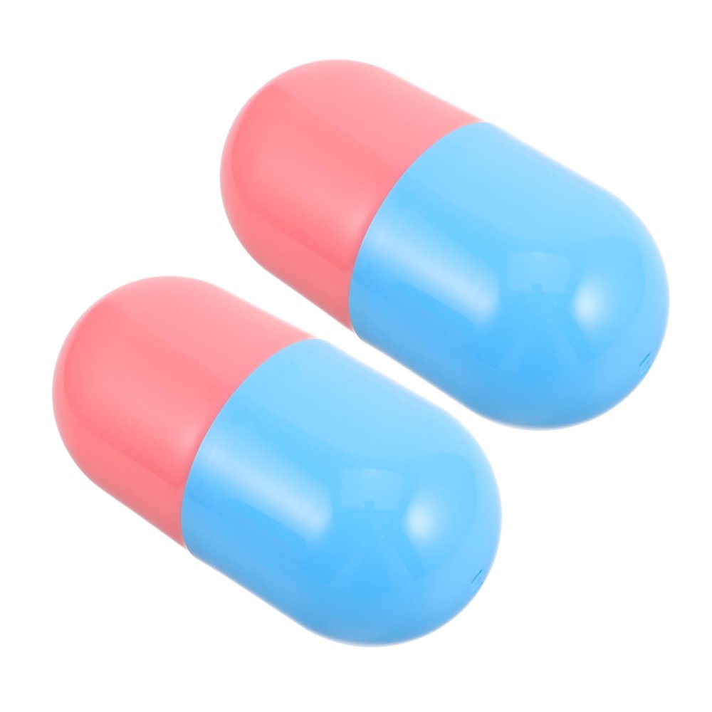 Kisangel 2pcs Eggshell Capsules for Keepsake Storage Creative Memorial Box for Weddings Graduations Birthdays Safe Portable Unique Design for Cherished Memories
