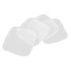 DIYEAH 4pcs Large Square Coaster Mold DIY Epoxy Casting Tray Silicone Coaster Maker for Home view 1