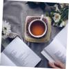 DIYEAH 4pcs Large Square Coaster Mold DIY Epoxy Casting Tray Silicone Coaster Maker for Home view 4