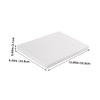 Angoily 2pcs Document Organizer Box Multifunctional Business Card Holder for Travel Certificates Elegant for Photos and Stationery Storage view 2
