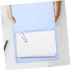 Angoily 2pcs Document Organizer Box Multifunctional Business Card Holder for Travel Certificates Elegant for Photos and Stationery Storage view 3
