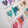 Lalikul Fabrics Hearts. Cotton Charm Packs, Fat Quarters Bundles, 42 Different Motifs. Ideal for Quilts, Sewing, Blankets, and I Spy Games for Kids, 5" x 5" Squares. view 4