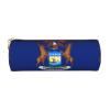 DRTGEDS Michigan State Flag Lightweight Pencil Case,Zippered Pen Pouch,Stationery Bag Zipper Pouches Pens Holder Organizer view 2