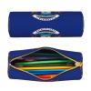 DRTGEDS Michigan State Flag Lightweight Pencil Case,Zippered Pen Pouch,Stationery Bag Zipper Pouches Pens Holder Organizer view 3