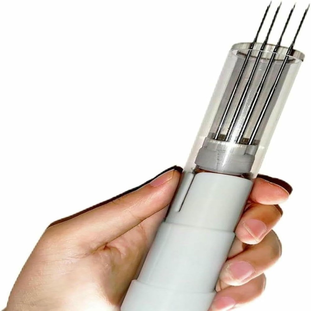 LGEOELIAS Electric Felting Needle Machine Kit, Electric Wool Felting Tool, Felting Needles Pen, Easy to Change Needle, Motor Stroke 2cm, for Wool Felt Craft, DIY Handwork