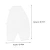 DIYEAH 10pcs Memory Bear Quilting Ruler Set DIY Sewing Templates for Boys and Girls view 2