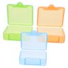 ARTIBETTER 3pcs Clear Plastic Storage Box for Small Items Stackable Containers with Lid for Jewelry Beads and Craft Supplies Transparent Design for Easy Viewing view 1