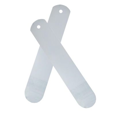 DOITOOL 2PCS Aluminum Sock Jigs for Sublimation Printing Straight Sock Forms for DIY Transfer Heat Press Boards for Custom Patterns and Designs