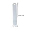 DOITOOL 2PCS Aluminum Sock Jigs for Sublimation Printing Straight Sock Forms for DIY Transfer Heat Press Boards for Custom Patterns and Designs view 3