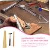 Veemoon Adjustable Jewelry Hammer Kit for Ring Repair Lightweight Mandrel Stick for DIY Jewelry Making Portable Ring Adjuster Tools view 4