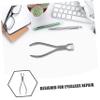 Gogogmee Stainless Steel Eyeglass Frame Pliers for Convenient Eyewear Repairs Precision Tool for Fixing and Adjusting Glasses Wide Compatibility view 3