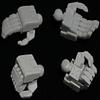 idola IDOLA07 Solid Hand, Square Finger, Small, Compatible with 1/144 Scale Plastic Model Parts view 4