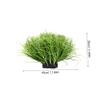 Abaodam Miniature Grass Tuft Diorama Model Realistic Cattail Decoration for Gamers Model Grass Tuft for Modeling Foam view 2