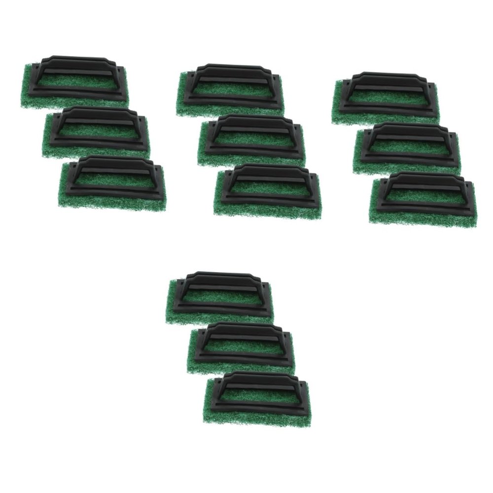 Artibetter 15pcs Screen Printing Cleaner Brush Ink Remover Scrub Pad Handle Frosted Tool for Textile and Graphic Applications