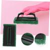 Artibetter 15pcs Screen Printing Cleaner Brush Ink Remover Scrub Pad Handle Frosted Tool for Textile and Graphic Applications view 2