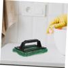 Artibetter 15pcs Screen Printing Cleaner Brush Ink Remover Scrub Pad Handle Frosted Tool for Textile and Graphic Applications view 3