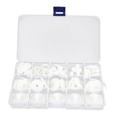 MUELODSIC 35sets Doll Plastic Joints DIY Kit of Movable Joints for Doll Making Accessories