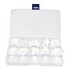 MUELODSIC 35sets Doll Plastic Joints DIY Kit of Movable Joints for Doll Making Accessories view 1